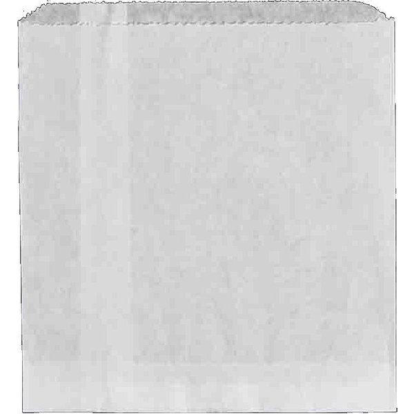 White Greaseproof Chip Bag 5"x5"