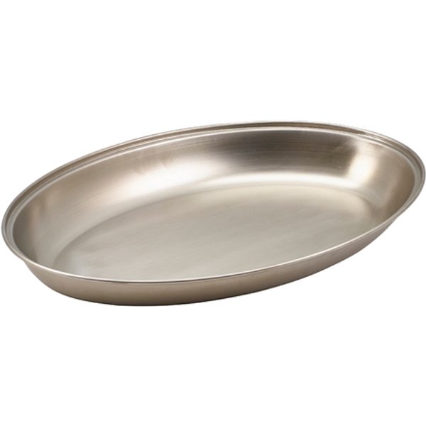GenWare Stainless Steel Oval Vegetable Dish 35cm/14"