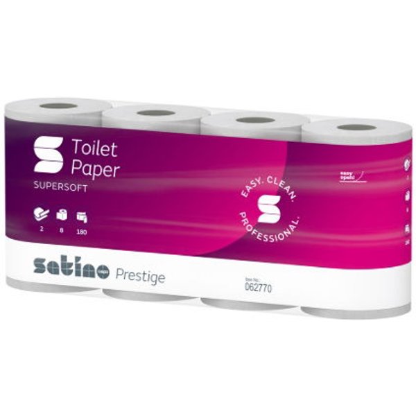 2ply Satino Hiline 180 Sheets Toilet Paper Eco (MT1) (8x8)