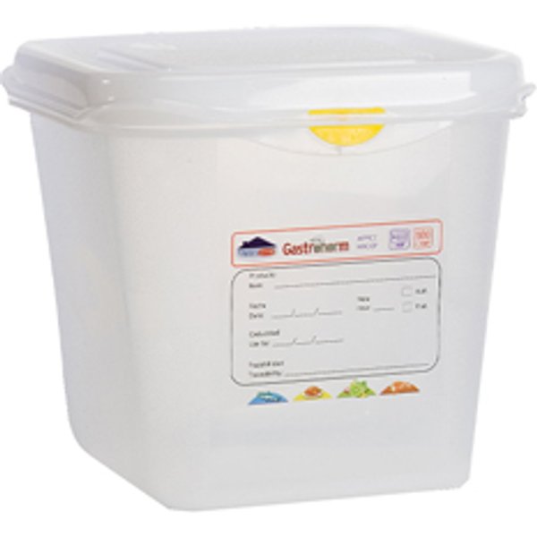 GN Storage Container 1/6 150mm Deep 2.6L - Pack of 12