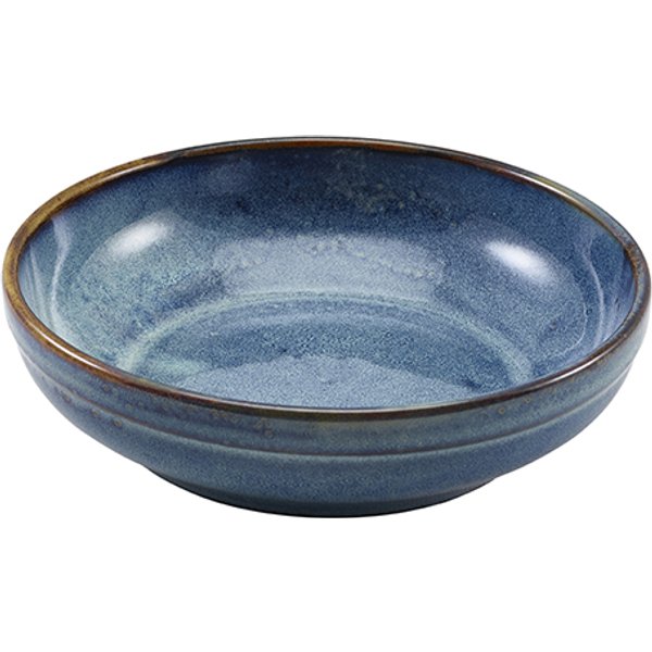 Terra Porcelain Aqua Blue Coupe Bowl 20cm - Pack of 6