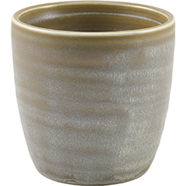 Terra Porcelain Matt Grey Chip Cup 30cl/ 10.5oz - Pack of 6