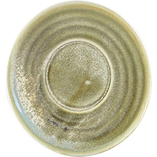 Terra Porcelain Matt Grey Saucer 14.5cm - Pack of 6