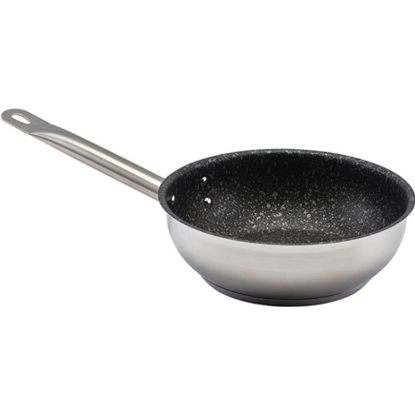 GenWare Non Stick Teflon Stainless Steel Sauteuse Pan 20cm