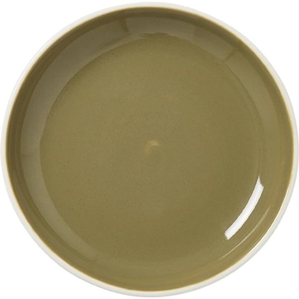 Steelite Nyx Nordic Coupe Plates Olive 165mm (12 Pack)