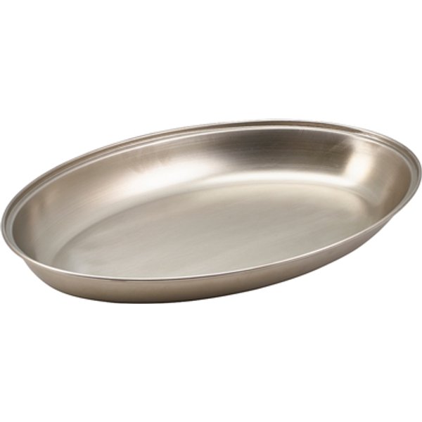 GenWare Stainless Steel Oval Vegetable Dish 25cm/10"