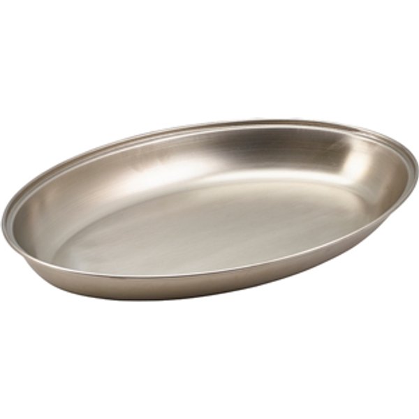 GenWare Stainless Steel Oval Vegetable Dish 20cm/ 8"
