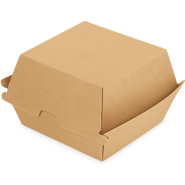#8 Corrugated Clamshell Burger Box 105x102x42mm (5x50)