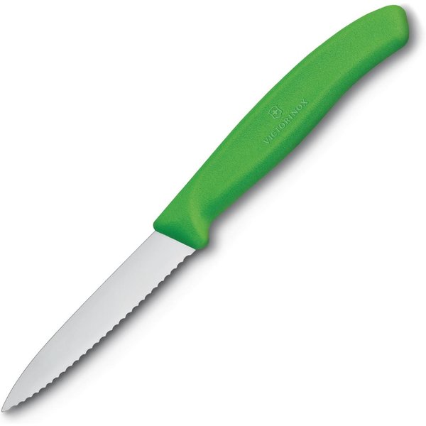 Victorinox Serrated Paring Knife Green 8.1cm