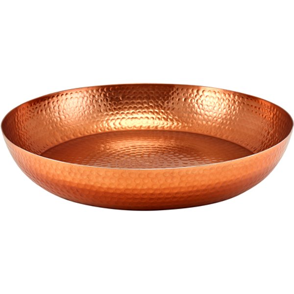 GenWare Copper Hammered Aluminium Platter 44cm