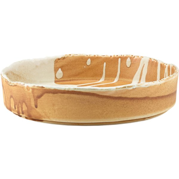 Roko Porcelain Sand Presentation Bowl 20.5cm - Pack of 4