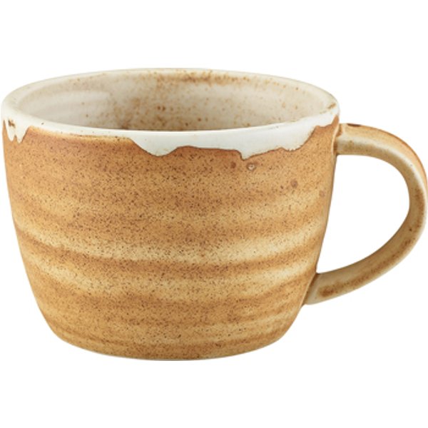 Roko Porcelain Sand Coffee Cup 23cl/ 8oz - Pack of 6