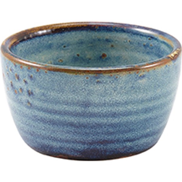Terra Porcelain Aqua Blue Ramekin 13cl/ 4.5oz - Pack of 12