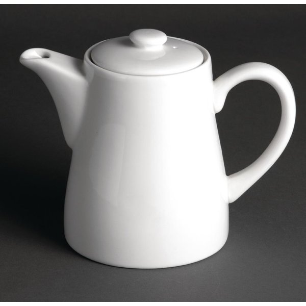 Olympia Whiteware Coffee Pots 710ml (Pack of 4)