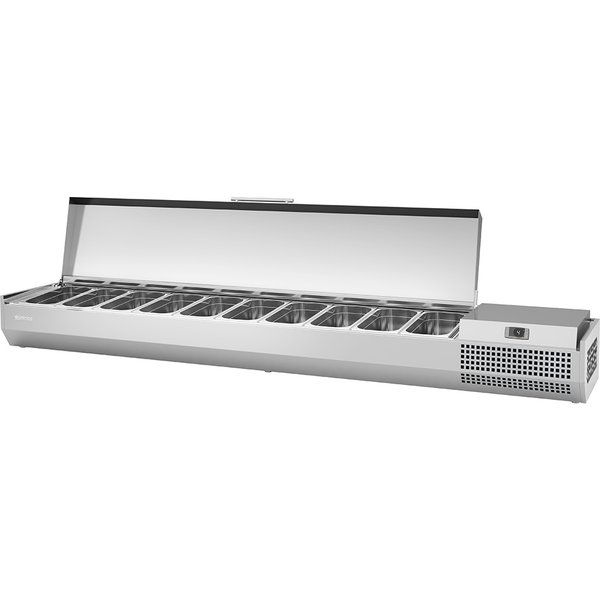Infrico VIP14901/3T Display Cases – Refrigerated Pizza & Sandwiches Cases 1/4 Trays