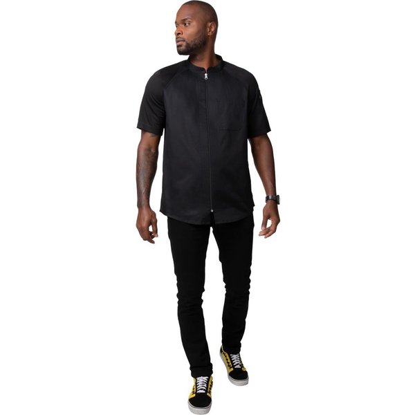 Chef Works Arcadia Sustainable Unisex Chef Jacket Black XL