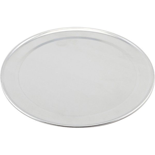 Genware Alum. Flat Wide Rim Pizza Pan 14"