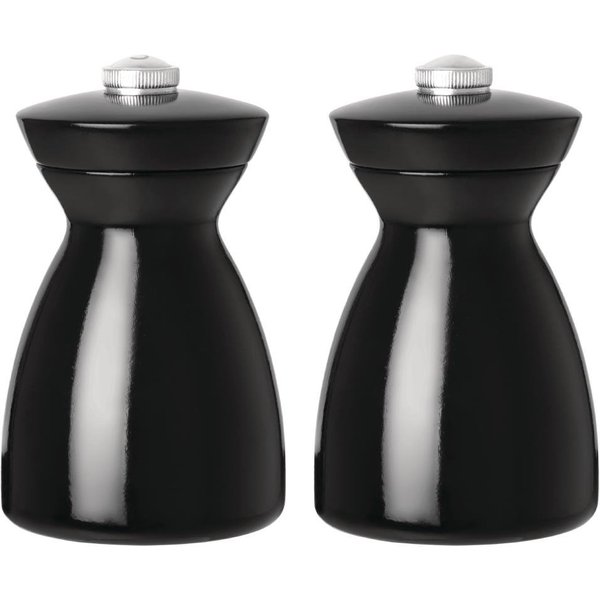 Olympia Dark Wood Salt and Pepper Mill Set