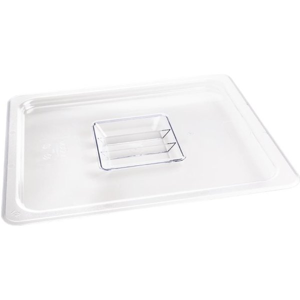 Vogue Polycarbonate 1/2 Gastronorm Lid Clear