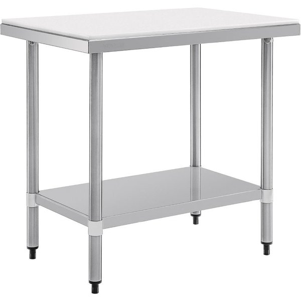Vogue Stainless Steel Chopping Board Table 900mm