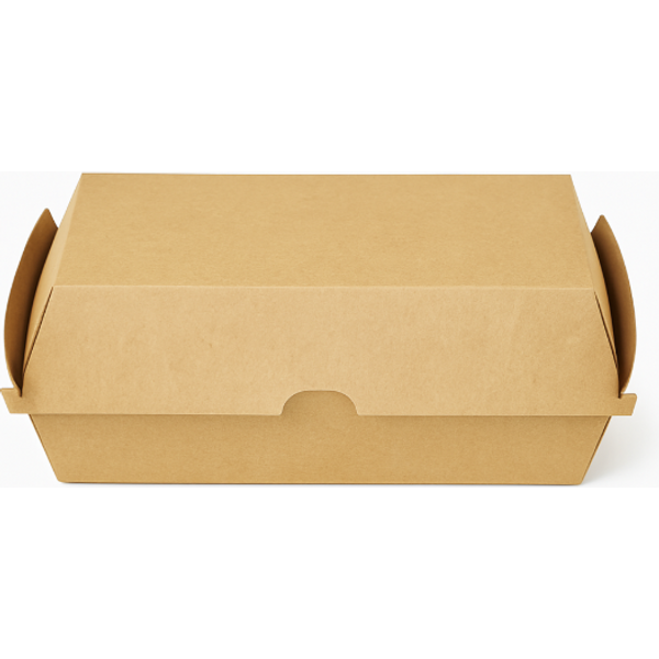 #10 Corrugated Clamshell Box 205x107x46mm (4 x 50's)