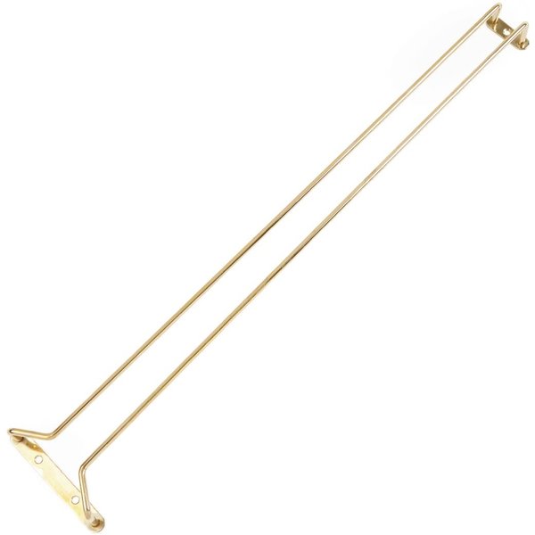 Beaumont Brass Wine Glass Rack 606mm