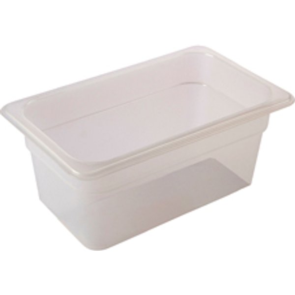1/6 -Polypropylene GN Pan 100mm Clear - Pack of 6