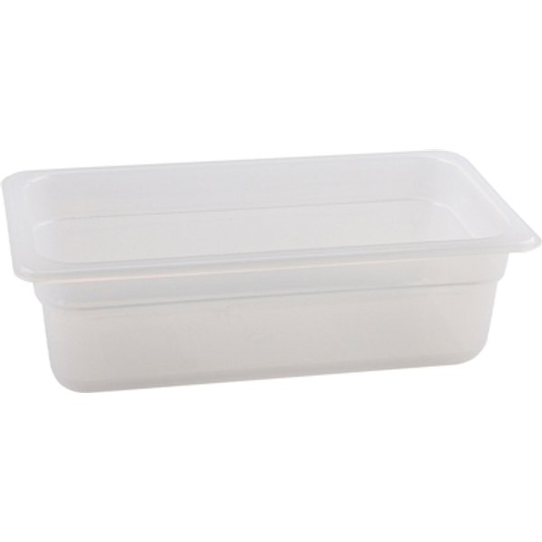 1/3 -Polypropylene GN Pan 100mm Clear - Pack of 6