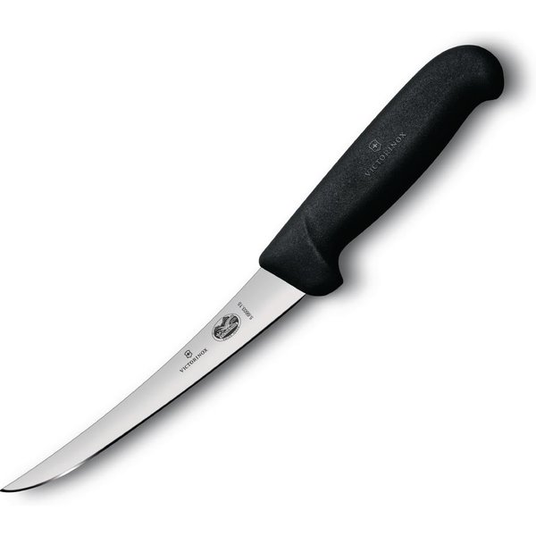 Victorinox Fibrox Boning Knife Narrow Curved Blade 15cm