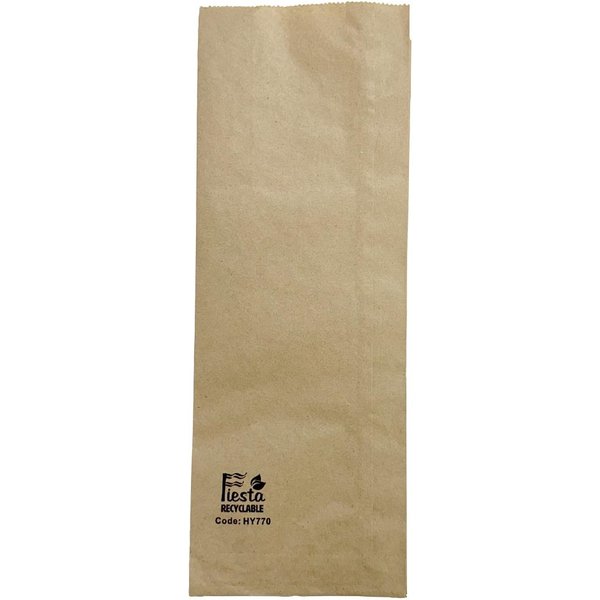 Fiesta Recyclable Baguette/Panini Paper Bags 300x110x60mm (1000 Pack)