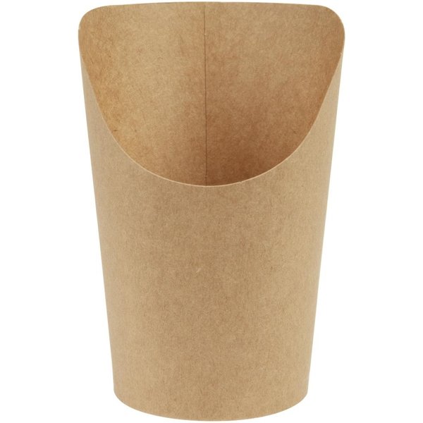 Colpac Recyclable Kraft Tortilla Wrap Scoops (1000 pack)