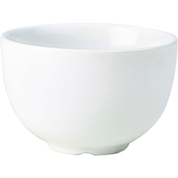 Genware Porcelain Chip/ Salad/ Soup Bowl 12cm/ 4.75" - Pack of 6
