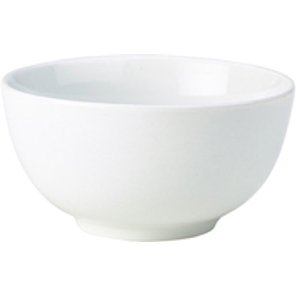 Genware Porcelain Rice Bowl 10cm/ 4" - Pack of 6