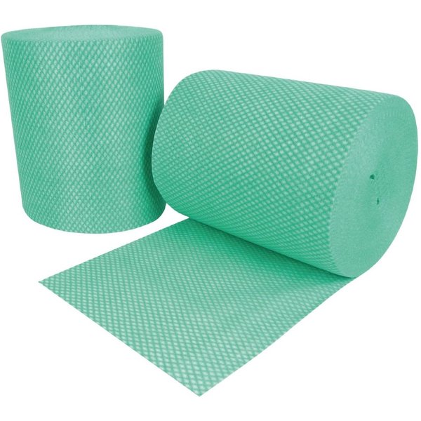 EcoTech Envirolite Super Antibacterial Cleaning Cloths Green (Roll of 2 x 500)