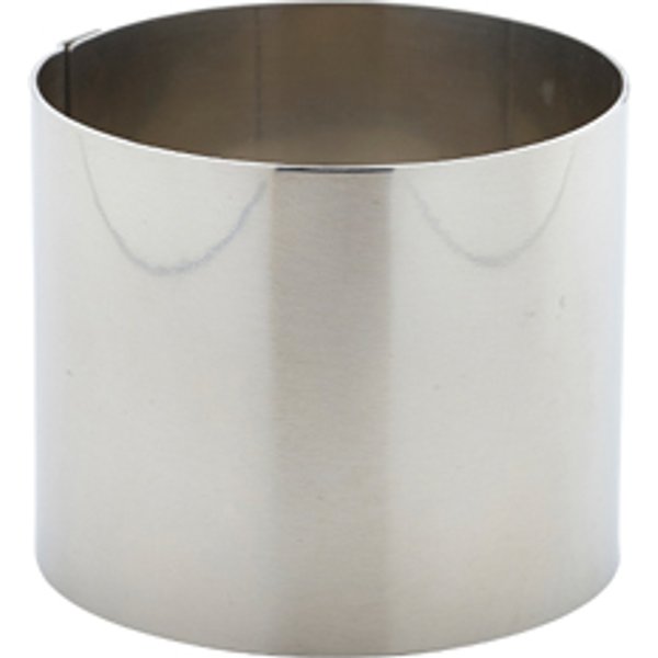 Stainless Steel Mousse Ring 7x6cm - Pack of 12