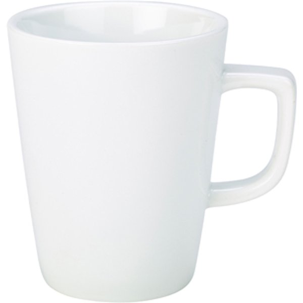 Genware Porcelain Latte Mug 40cl/ 14oz - Pack of 6