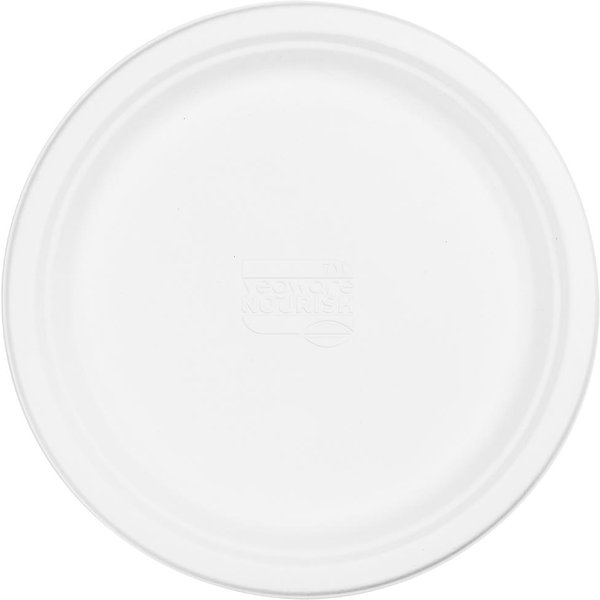 Vegware Nourish Moulded Fibre Plates 10" (500 Pack)