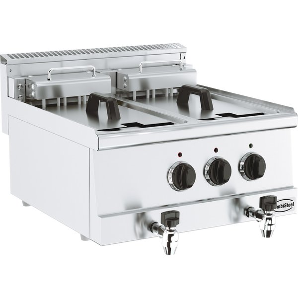 Combisteel Base 600 Electric Fryer 2 x 10 L - 15 kW