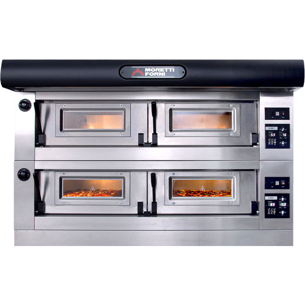 Moretti Forni PB120EA-2. 3 Tray - Twin Deck Electric Bakery oven