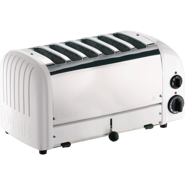Dualit 6 Slice Vario Toaster White 60146