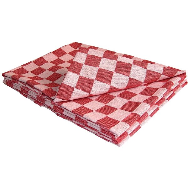 Vogue Chef Tea Towel Red