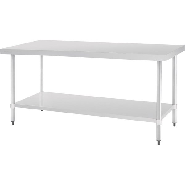 Vogue Stainless Steel Prep Table 1800mm