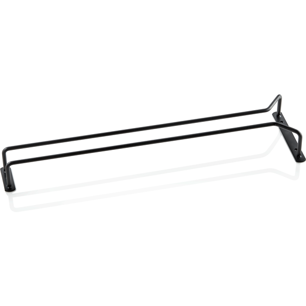 Glass hanger rack Black