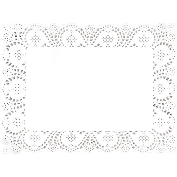 Olympia Rectangular Paper Doilies 400mm (Pack of 250)
