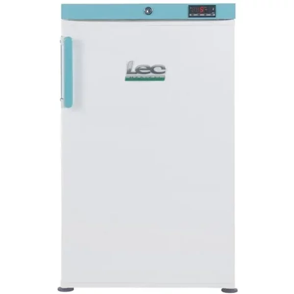 LEC Medical LSFSR107UK Countertop Spark Free Laboratory Fridge, 107 Litres