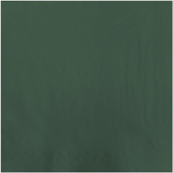 Fasana Lunch Napkin Green 33x33cm 2ply 1/4 Fold (Pack of 1500)