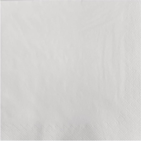 Fasana Lunch Napkin White 33x33cm 2ply 1/4 Fold (Pack of 1500)