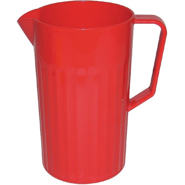 Olympia Kristallon Polycarbonate Jug Red 1.4Ltr