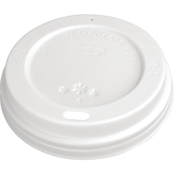 Fiesta Recyclable Coffee Cup Lids White 340ml / 12oz & 455ml / 16oz (1000 Pack)