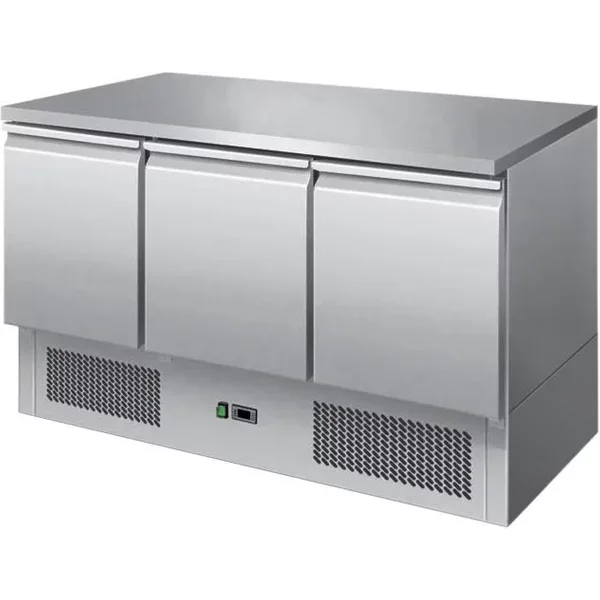 Ice-A-Cool ICE3851GR 3 Door Undercounter Refrigerator 380 Litres